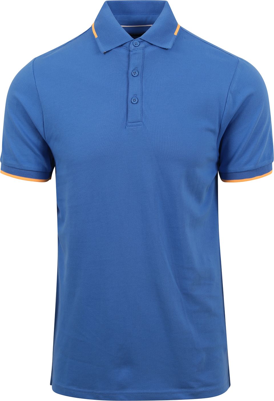 Fluo B Polo Blå Storlek