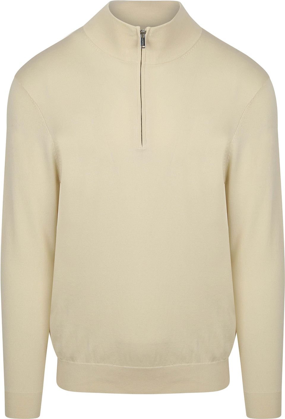 Half-Zip Tröja Luxury Beige Off-White Storlek
