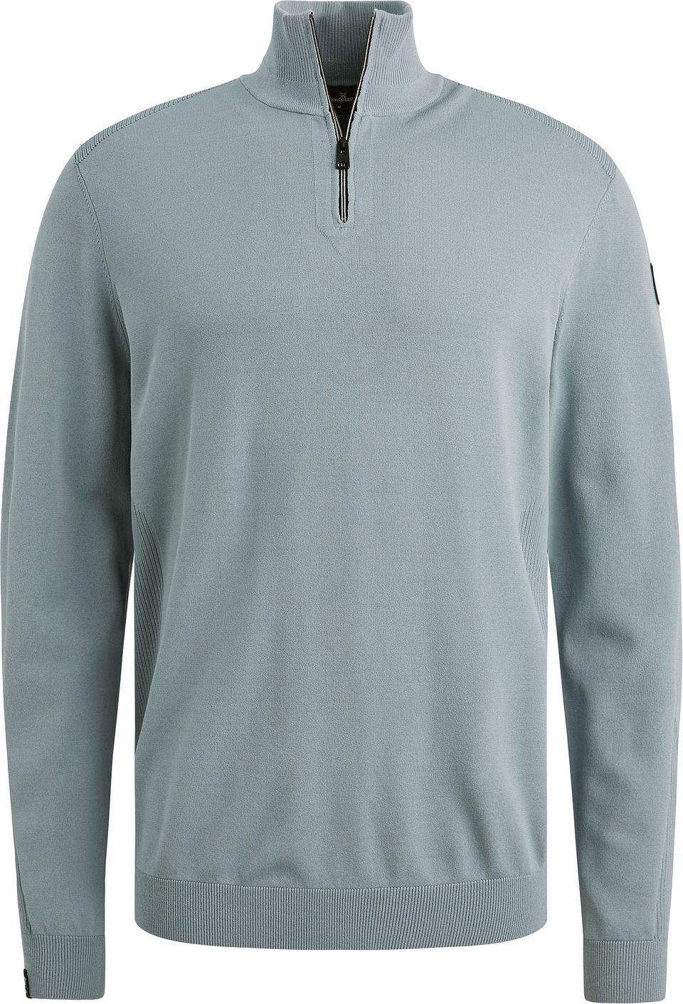 Tröja Half-Zip Blå Storlek