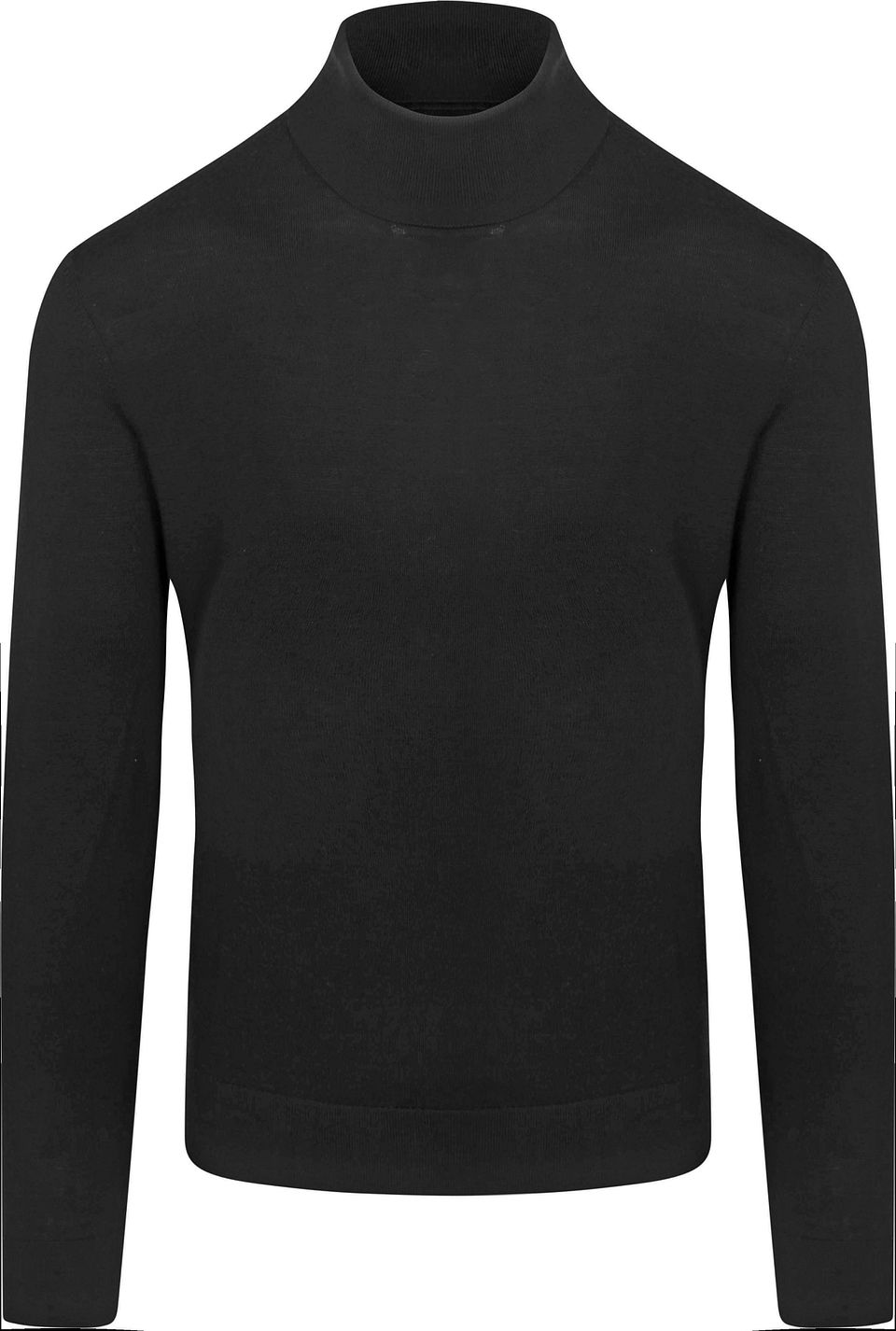 Merino Polotröja Svart Storlek