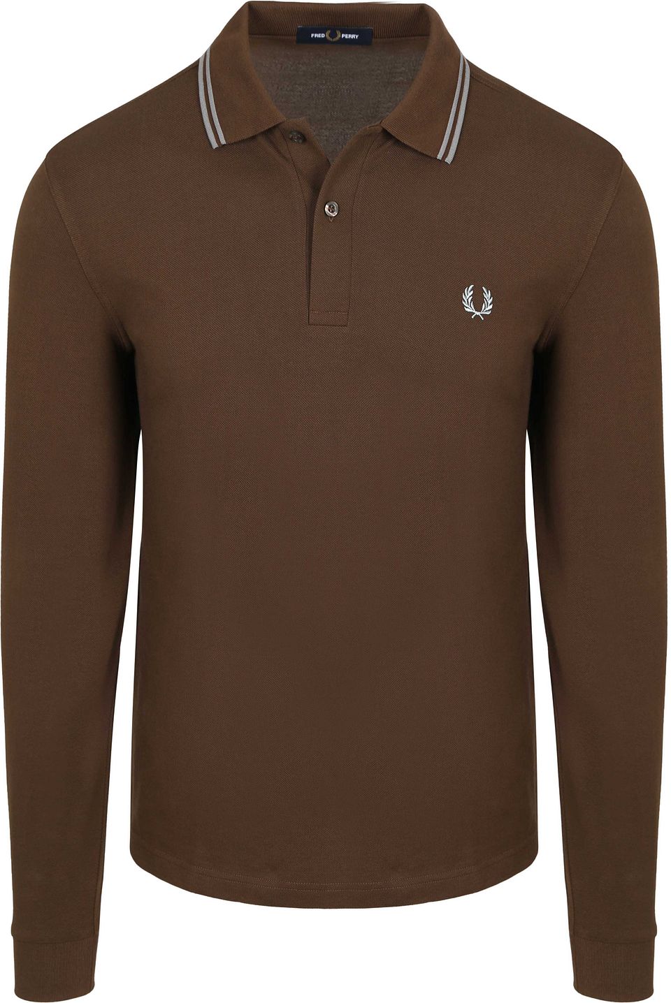 Långärmad Polo 49A Brun Storlek