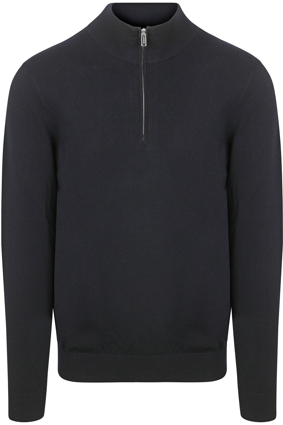 Half Zip Pullover Luxury Blå Mörkblå Storlek