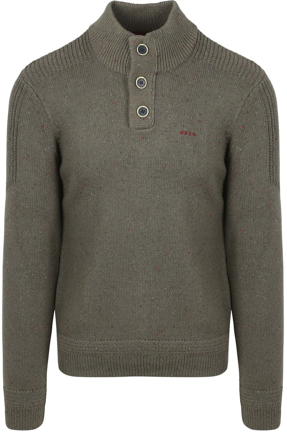NZA Tröja Mocker Conor Melange Army Grey