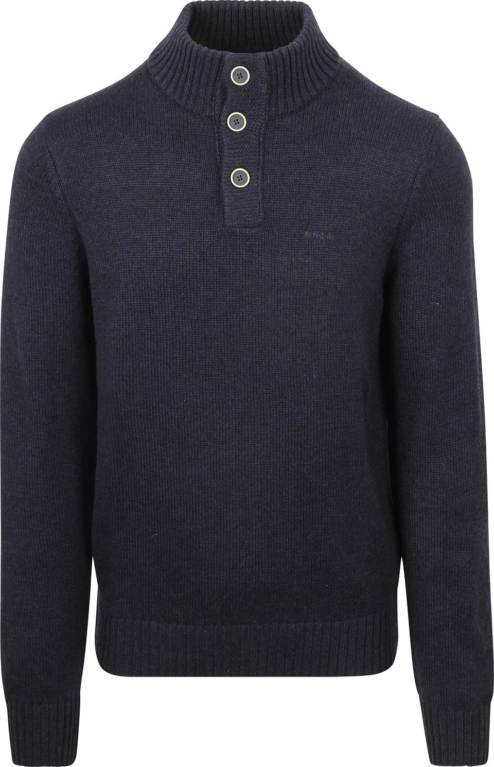 NZA Pullover Mocker Adan Navy Blå Mörkblå Storlek
