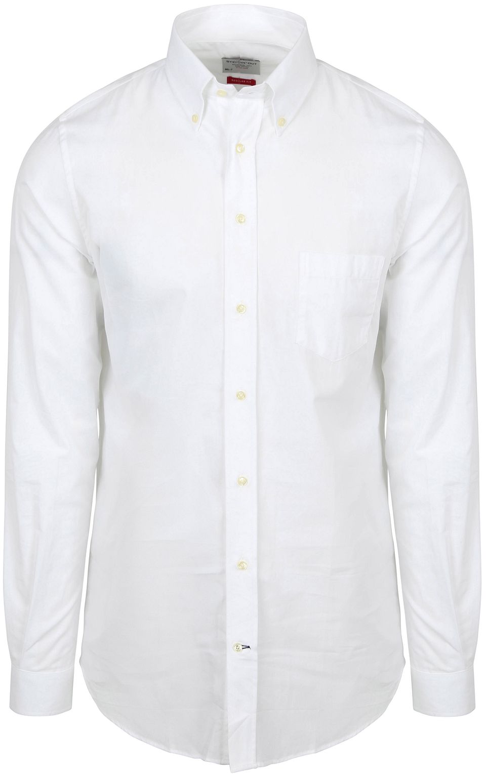 Extra Long Sleeves Skjorta Vit Storlek