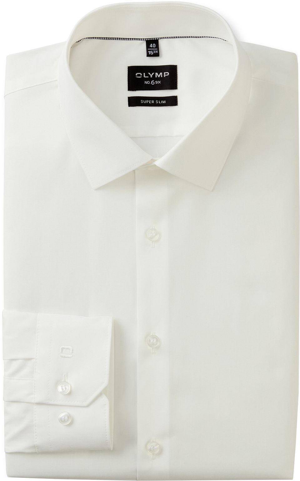 No. 6 Super Slim Skjorta Vit Off-White Storlek
