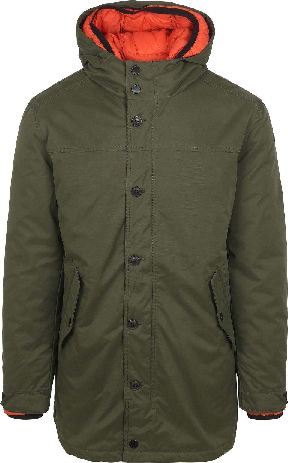 2-i-1 Parka Tall Mörkgrön Grön Storlek