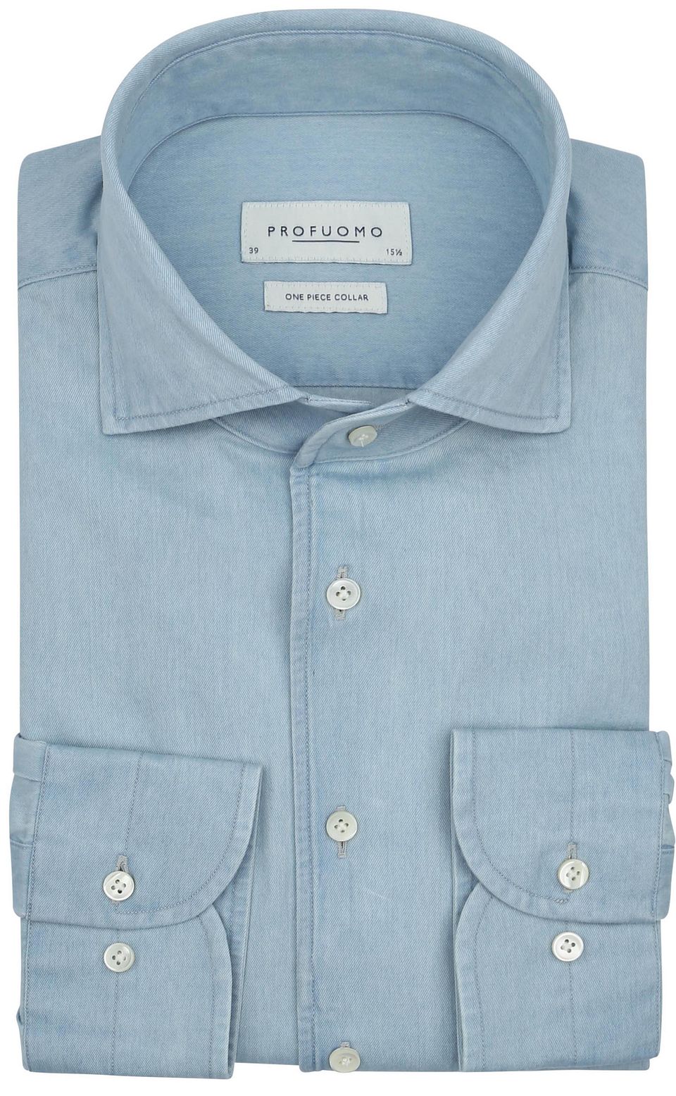 Twill Skjorta Denim