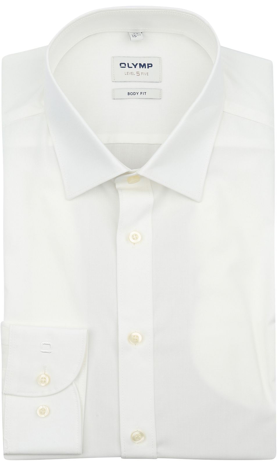 Level Five Skjorta Body Fit Off White Off-White Storlek