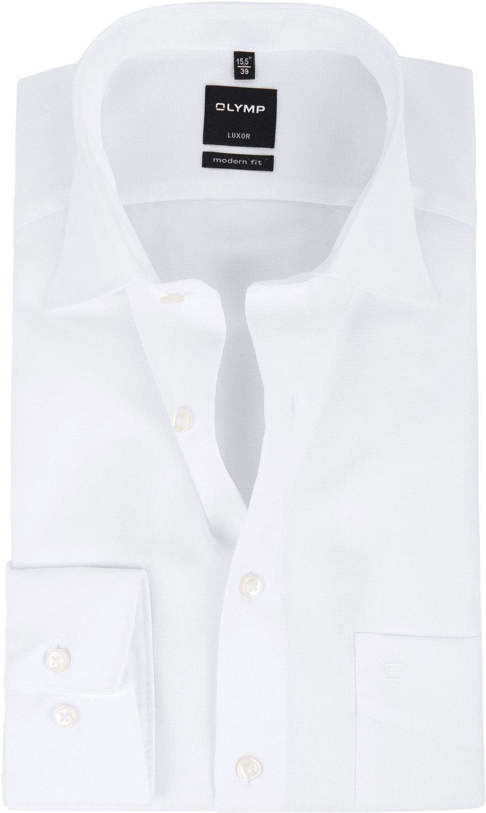 Luxor Skjorta Modern Fit Vit Storlek