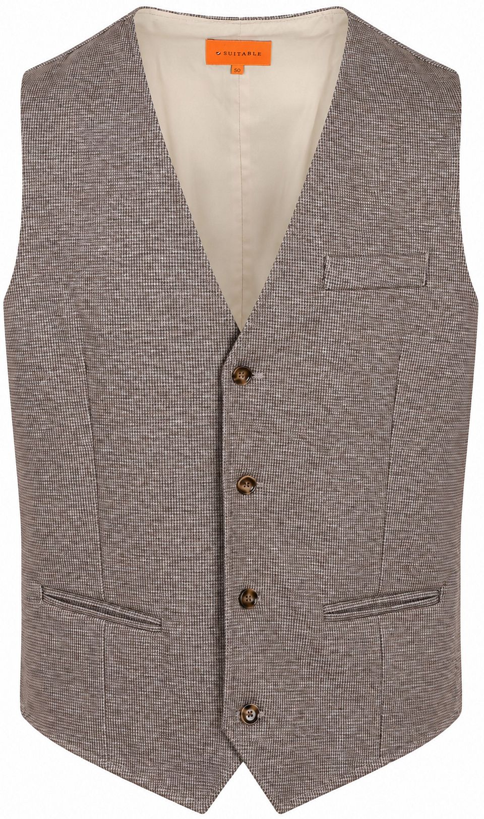 Gilet Kris Beige Brun