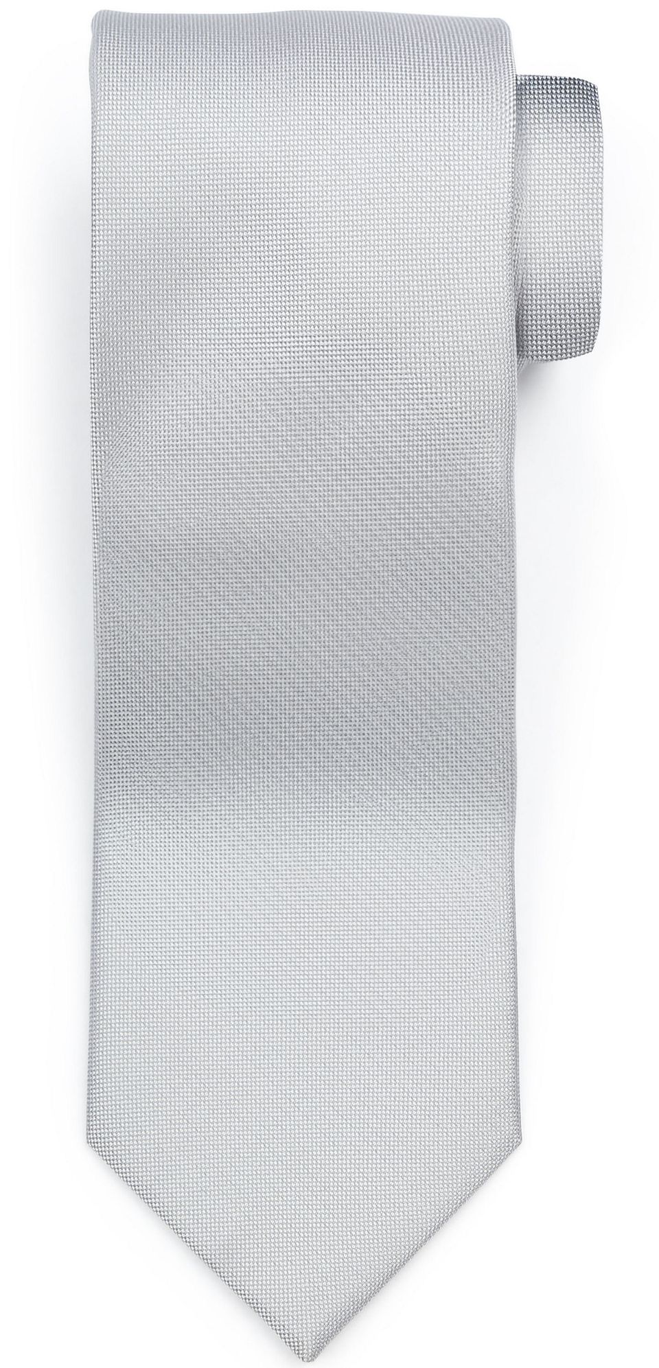 Sidenslips Grå Silver
