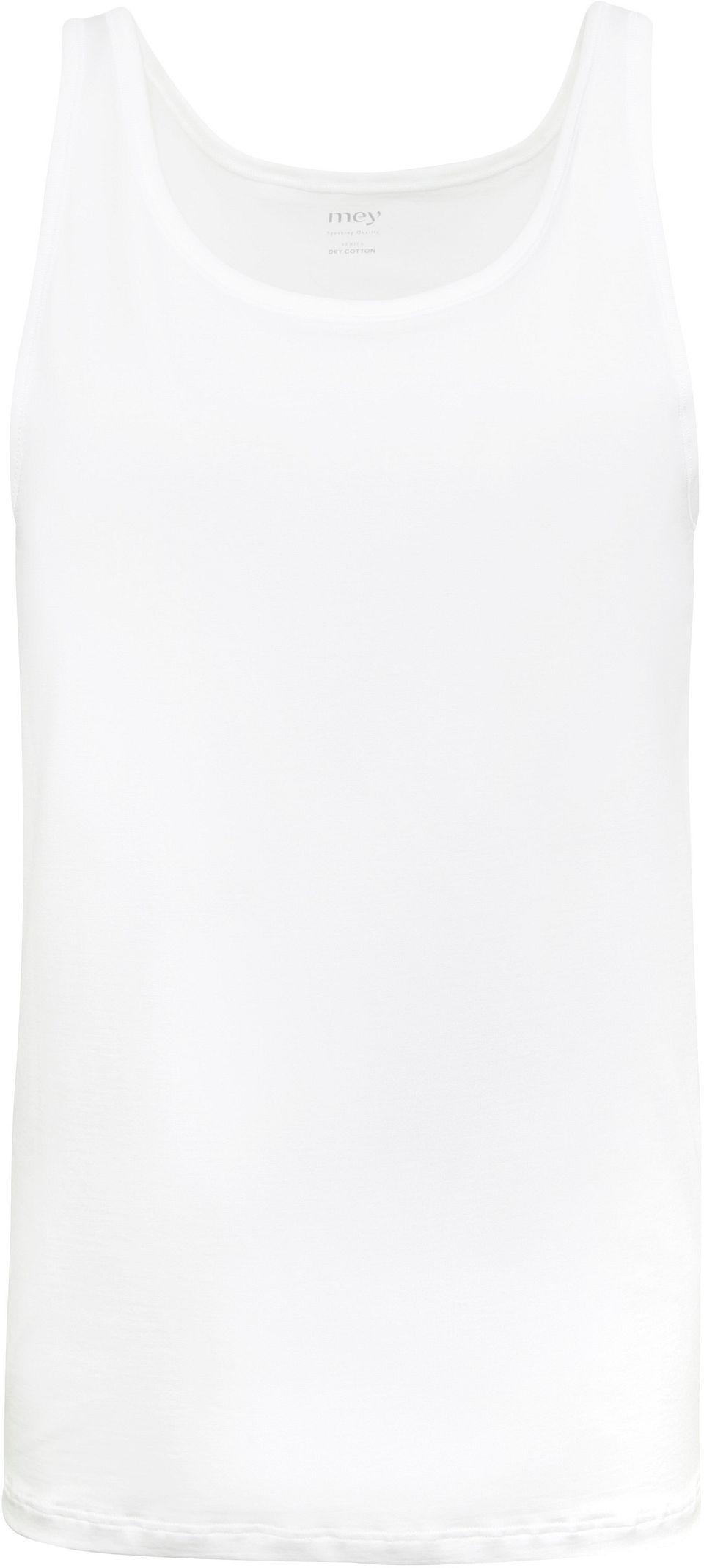 Dry Cotton Athletic Singlet Vit Storlek