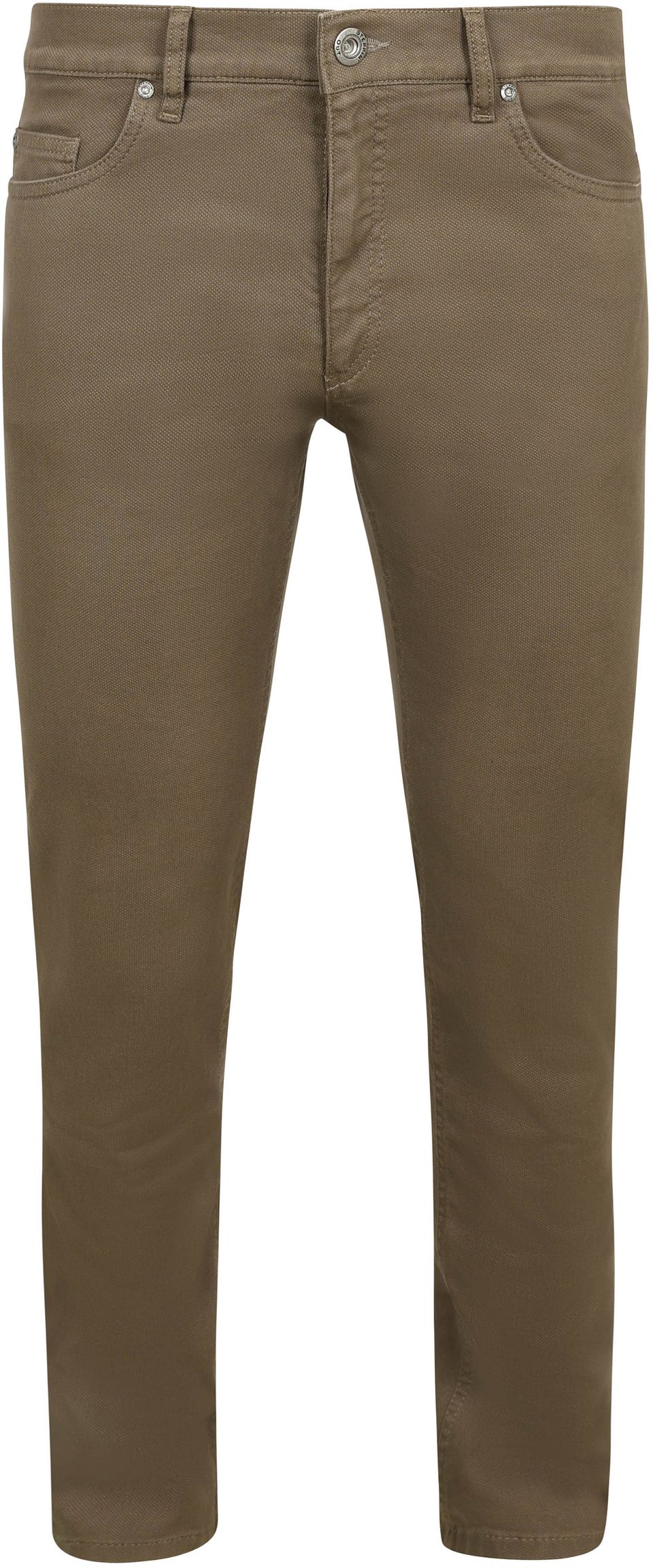 Byxa 5-fickor Johnson Waffle Grön Khaki Storlek W 31 L 32
