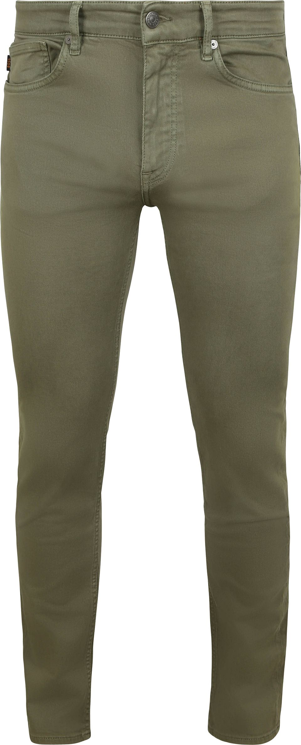 Delaware Jeans Olivgrön Mörkgrön Grön Storlek W 33 L 34