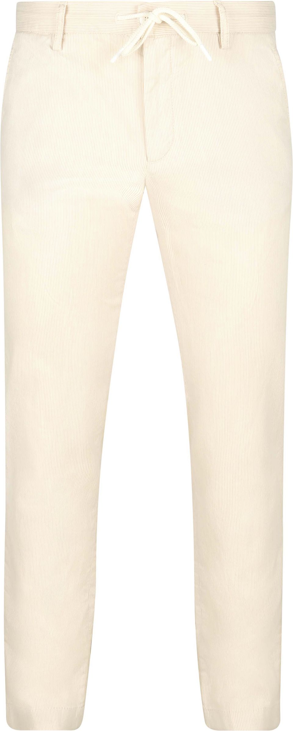 Byxor Jump Randig Ecru Beige Storlek W 32 L 34