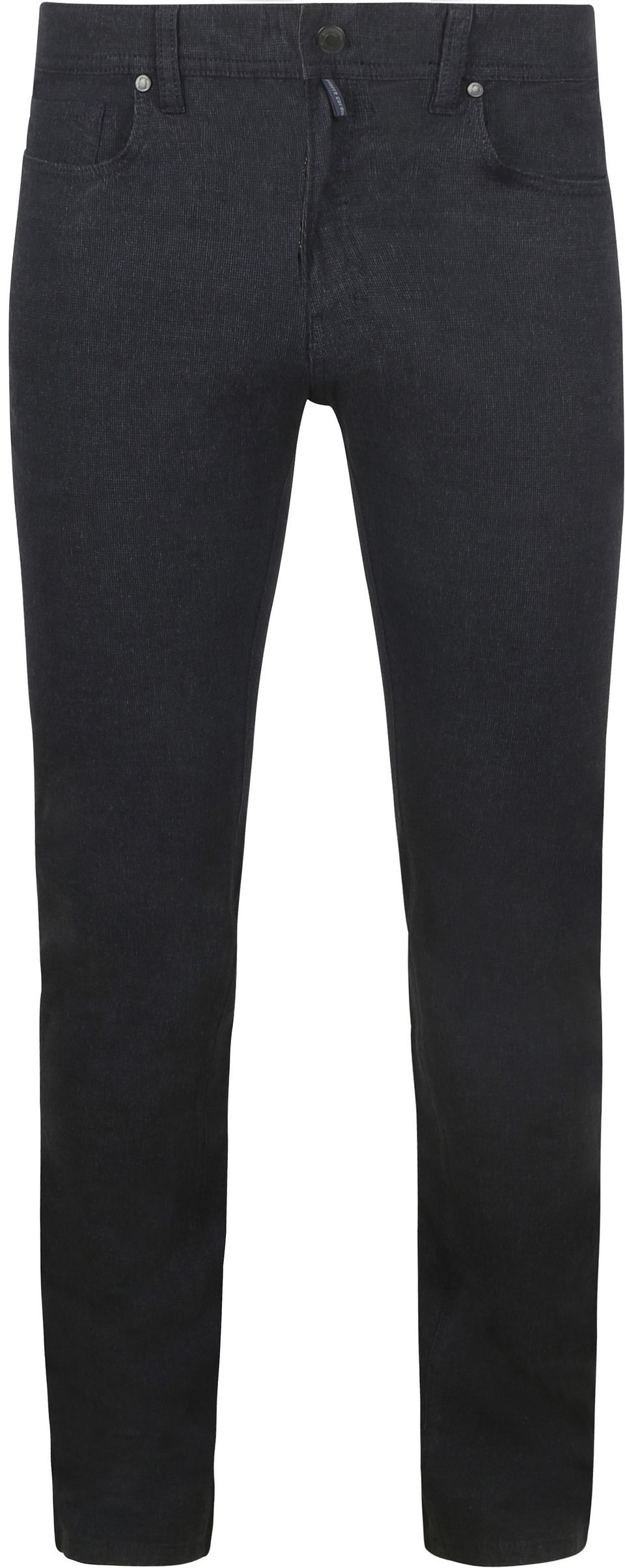 Byxor Lyon Tapered Print Marinblå Blå Mörkblå Storlek W 32 L 34