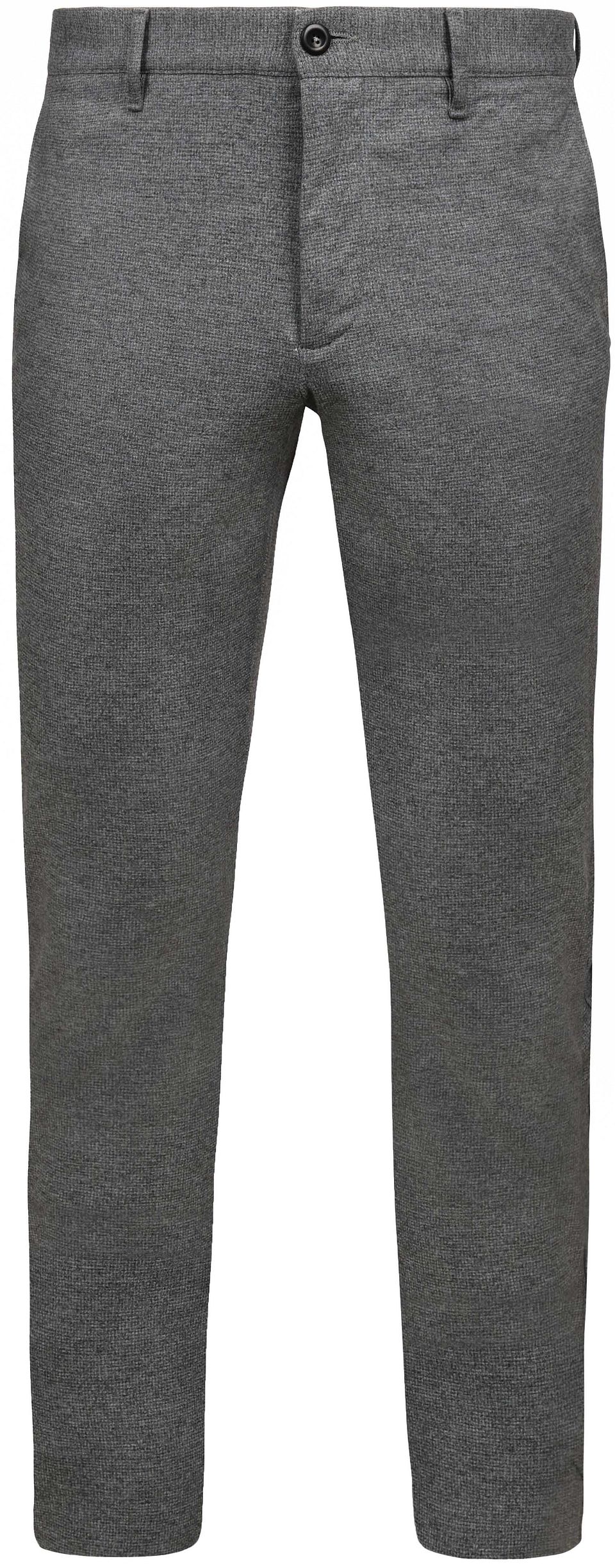 Rob New Jersey Chino Check Grå Storlek W 31 L 34
