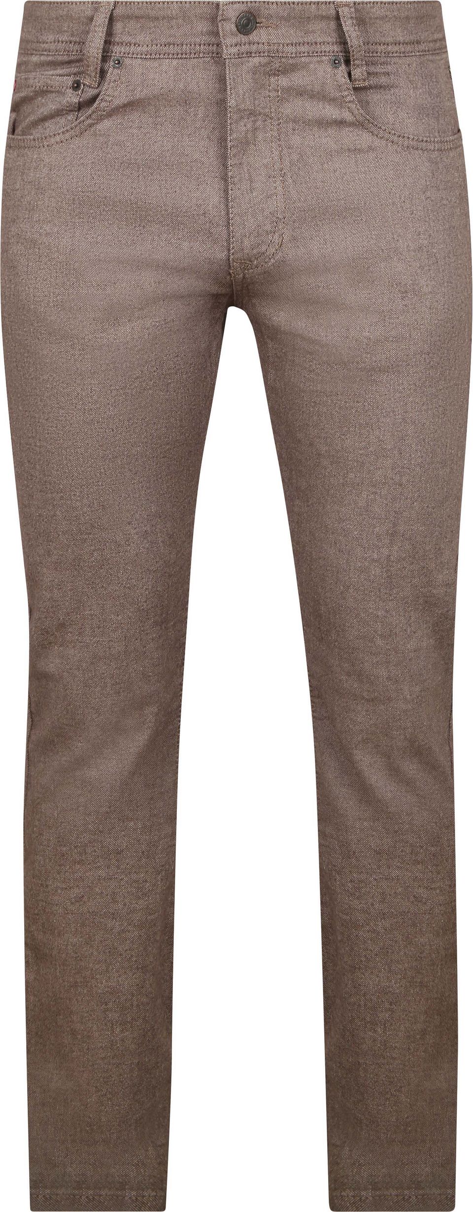 Byxa Arne Melerad Brun Taupe Storlek W 29 L 30