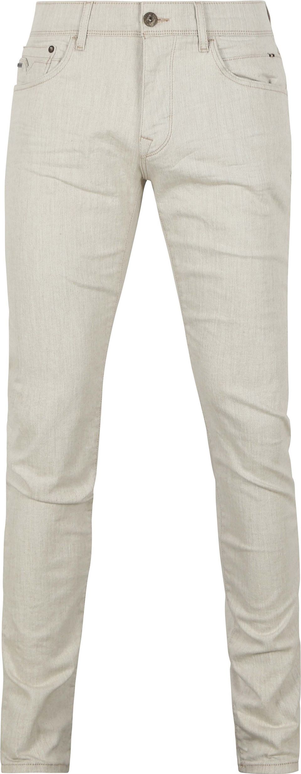 Jeans V12 Rider Ecru Off-White Beige Storlek W 34 L 30