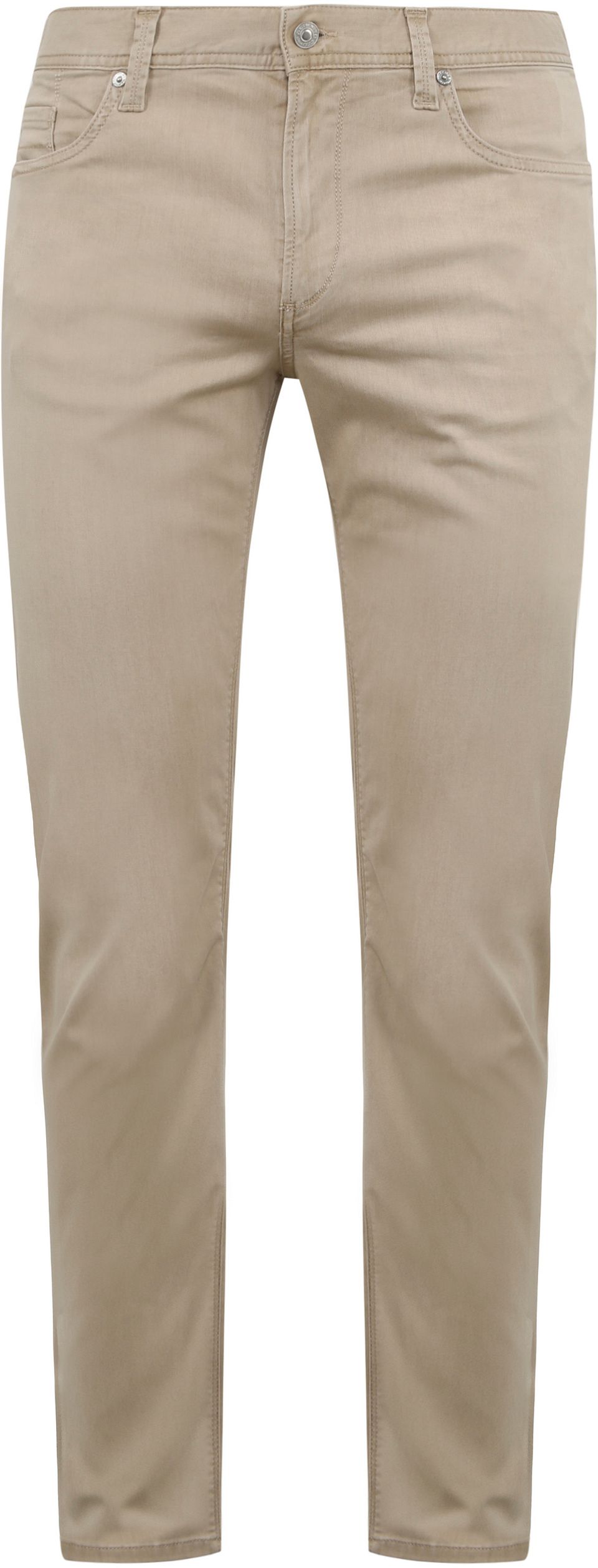 Rörbyxor i Denim Brun Beige Storlek W 31 L 34