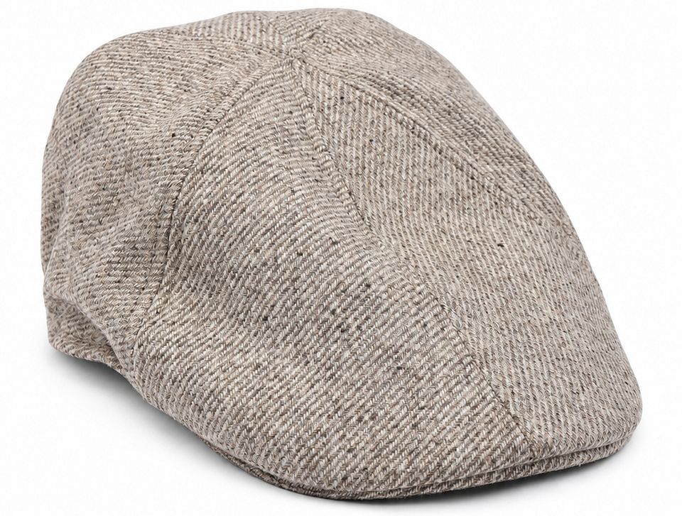 Flat Cap Wool Twill