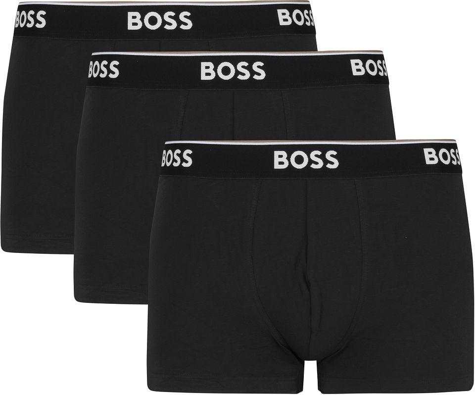 Korta Boxershorts Power 3-pack svart 001 Svart Storlek