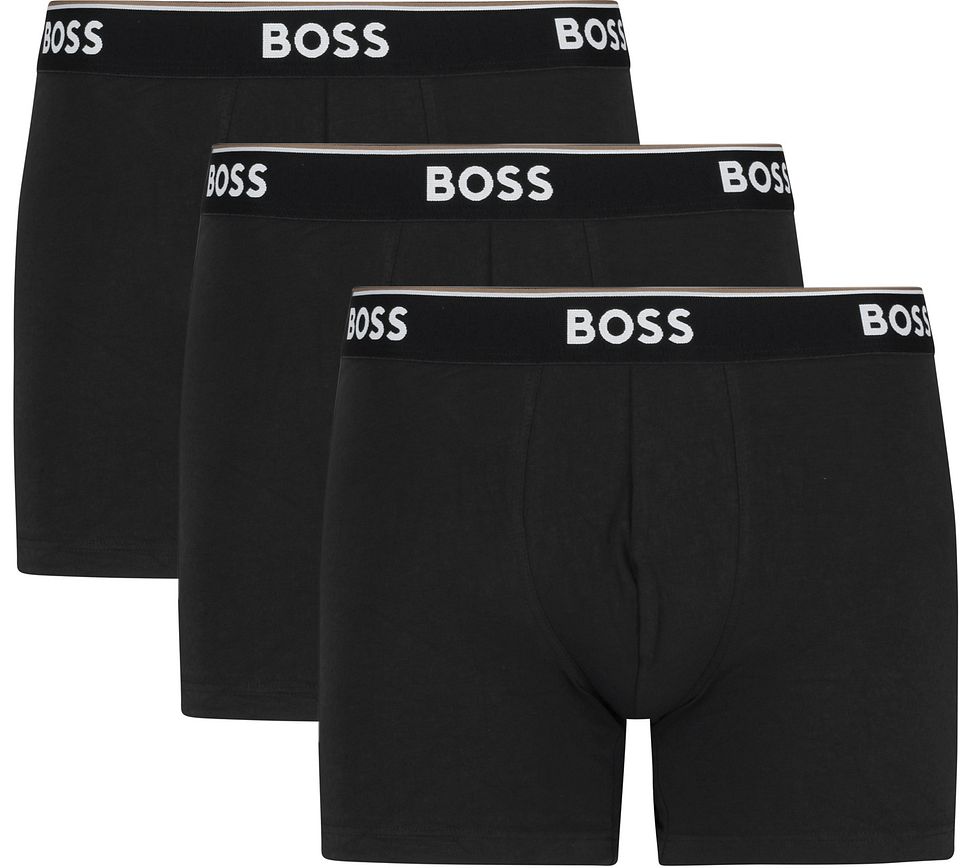 Boxer Power 3-pack svart 001