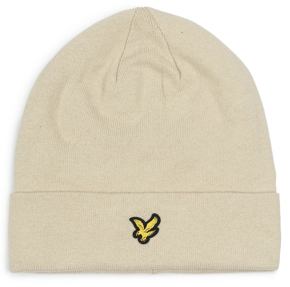 Lyle & Scott Mössa Ullblandning Ekru Beige Off-White