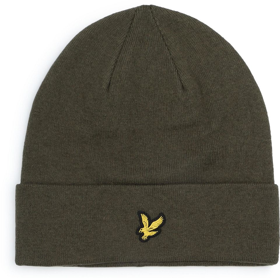 Lyle & Scott Mössa i Ullblandning Oliv