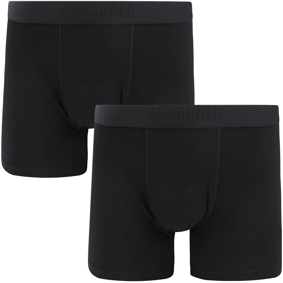 Boxer 2-pack Svart Storlek