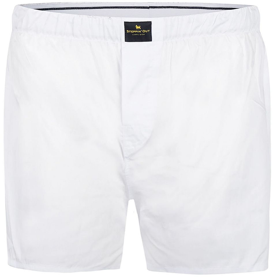 Boxershorts Oxford Vit Storlek