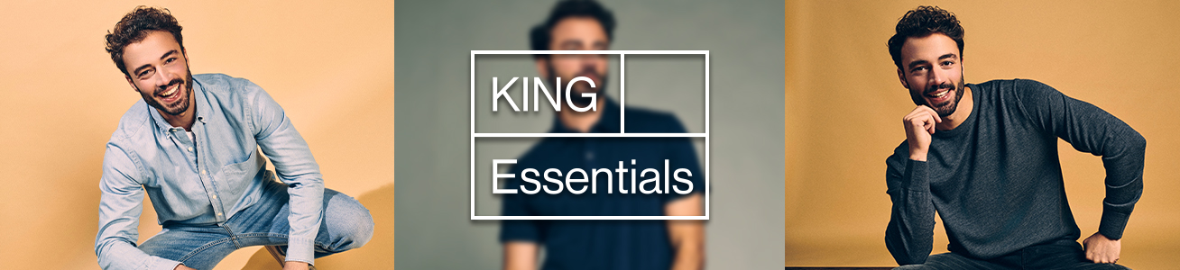 KING Essentials basics voor heren kopen? Suitable