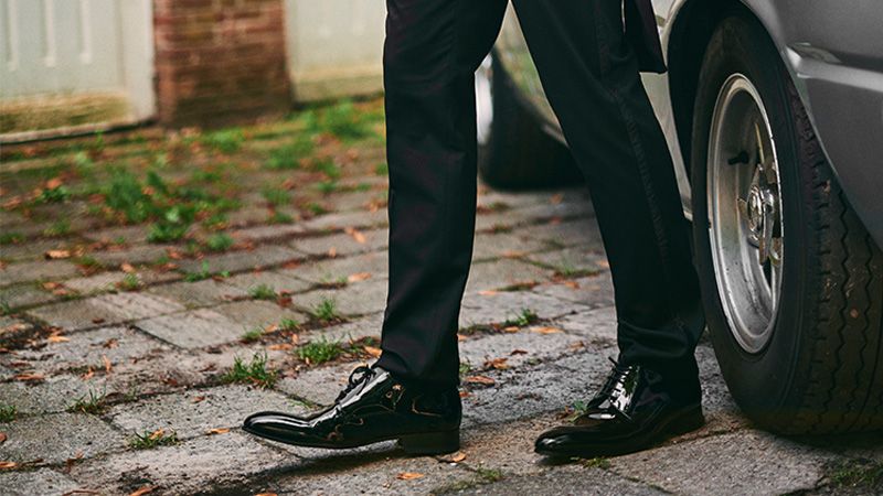 Patent Leather Shoes for Men - Suitable Men's Clothing