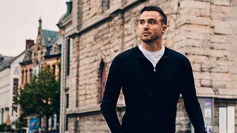 Black Sweaters - Suitable Men's Clothing