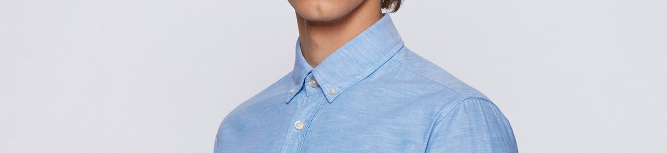 Button-down overhemden voor heren kopen? Morgen in huis - Suitable