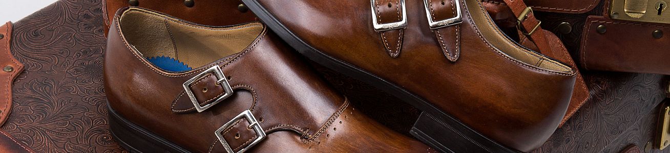 Double monk strap shoe - Suitable Men's Clothing