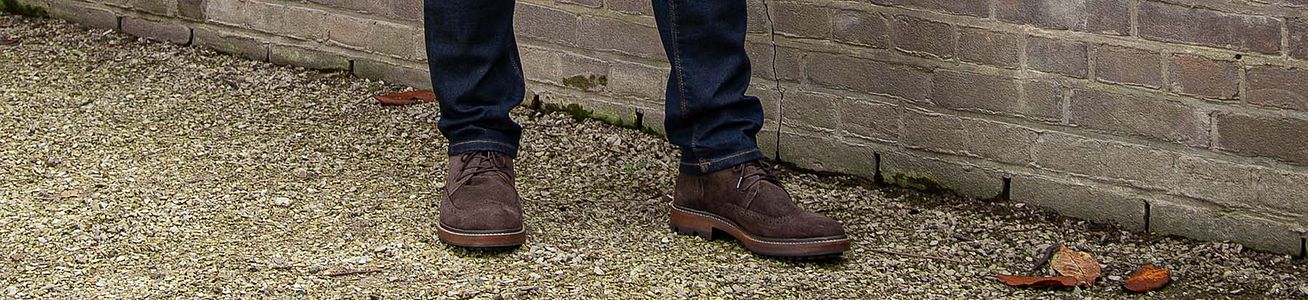 Suède herenschoenen kopen? Morgen in huis - Suitable