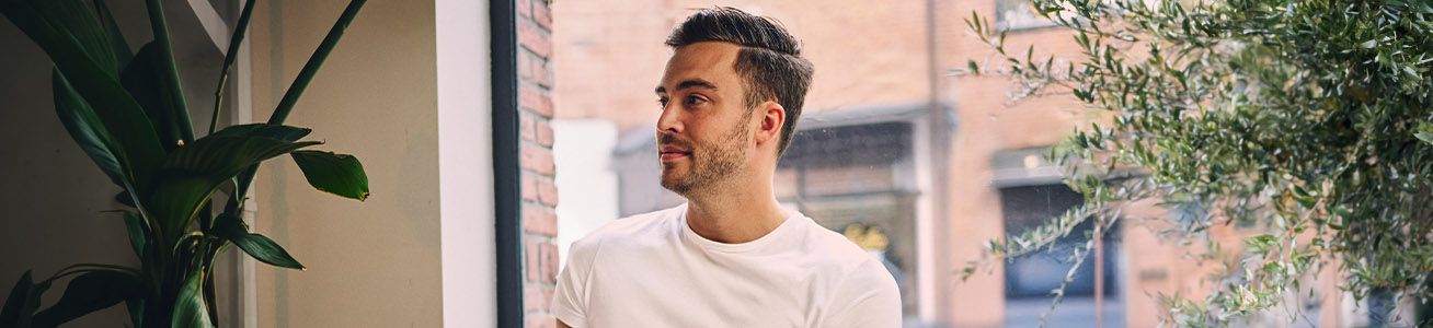 Herre basic T-shirts | Levering i morgen | Suitable Køb? I morgen i hjemmet - Suitable