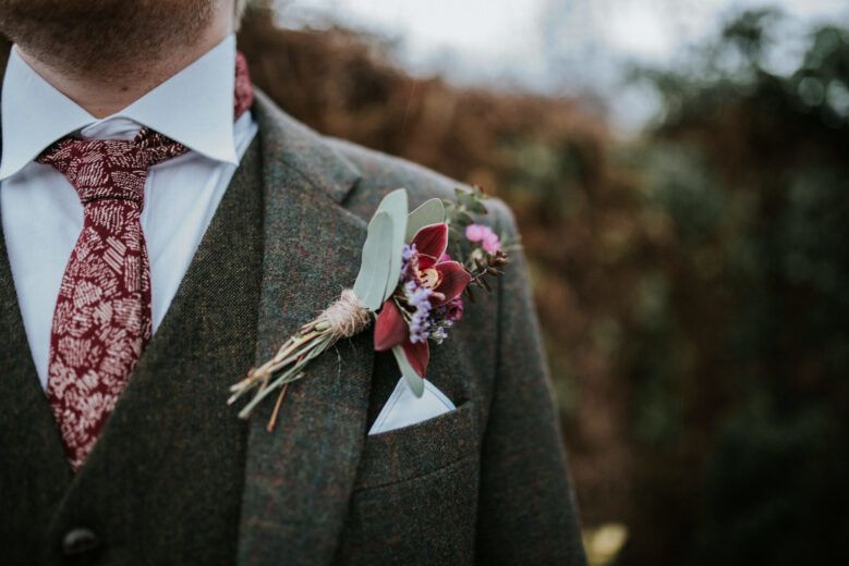 Een corsage is ook een teken van respect voor de gelegenheid en de mensen om je heen.