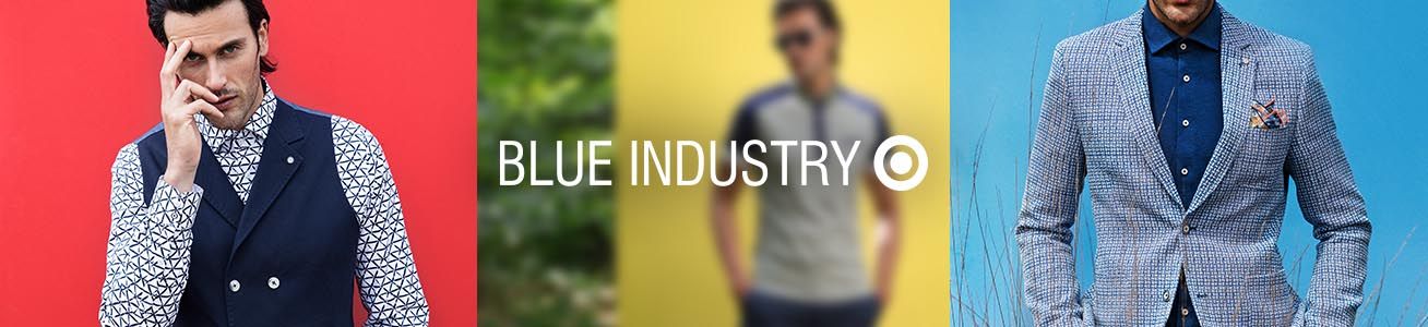 Blue Industry Vests - Suitable Men's Clothing