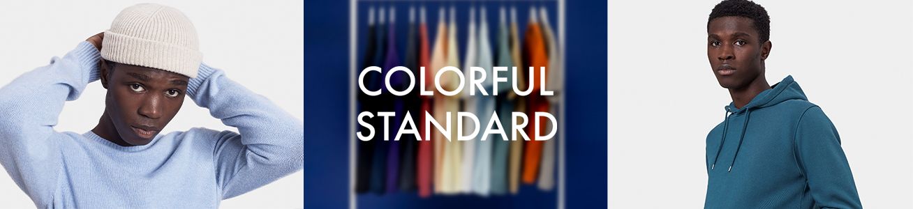 Colorful Standard Men's Clothing | Shop online at Suitable