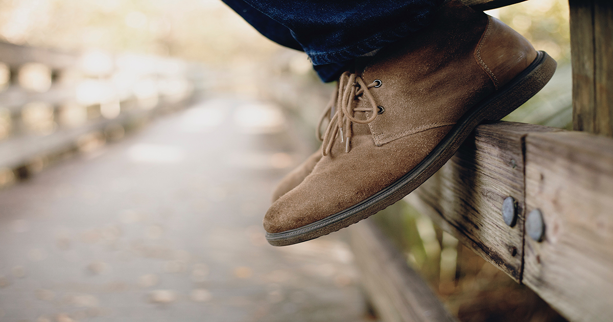 suede wildlederschuhe im regen