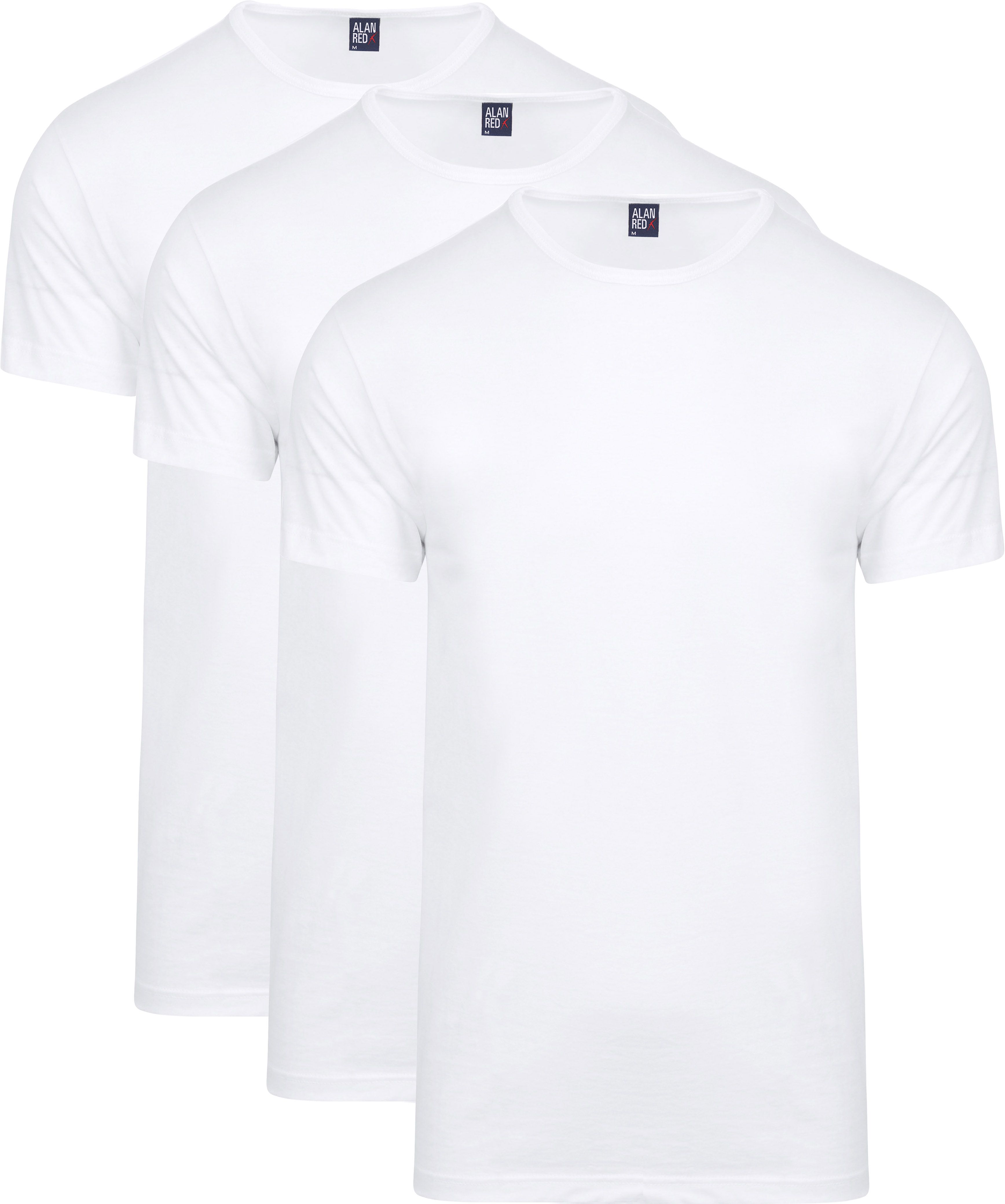 Giftbox O-Neck T-shirts White 3-Pack