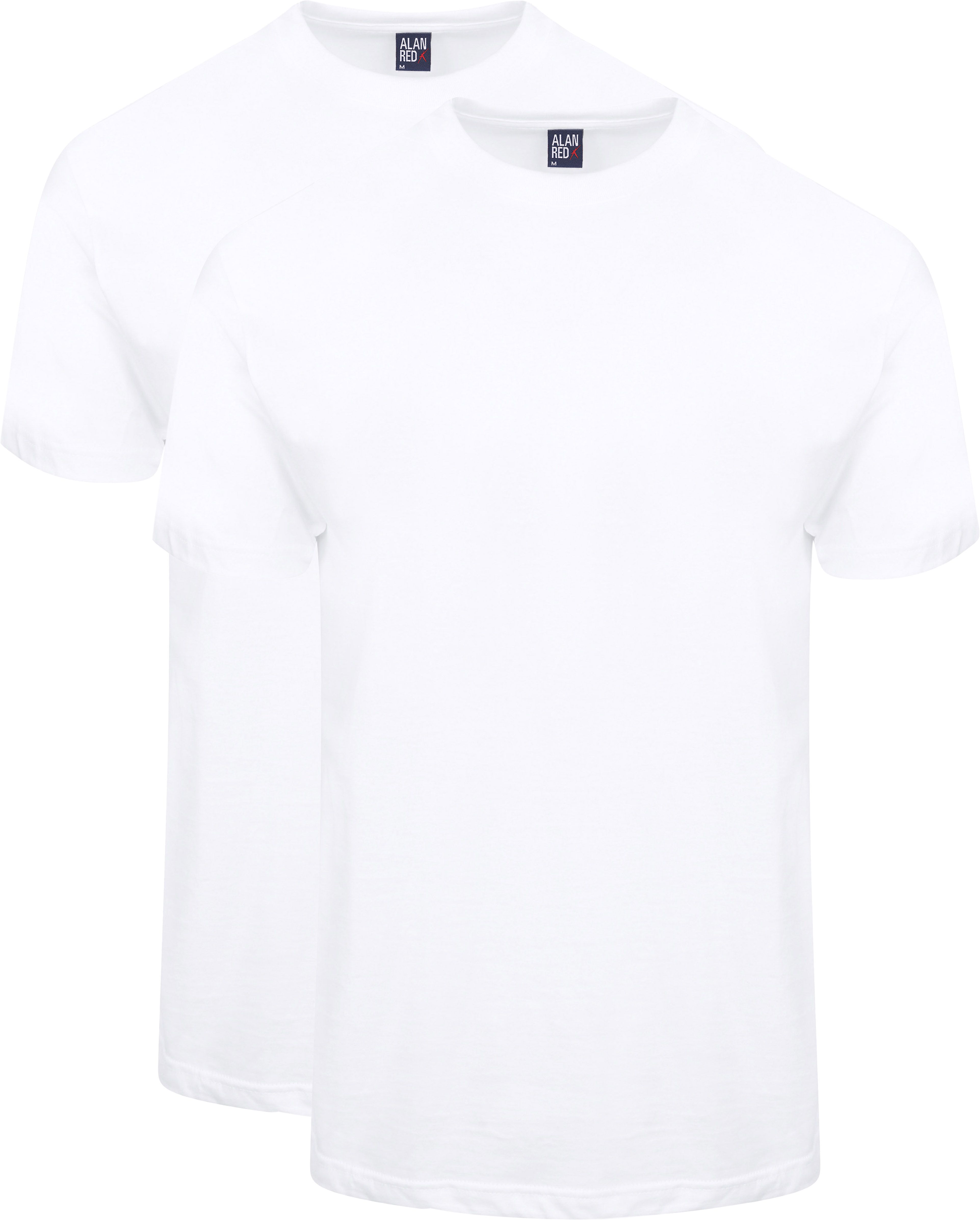 T-Shirt Virginia Weiß (2er-Pack)