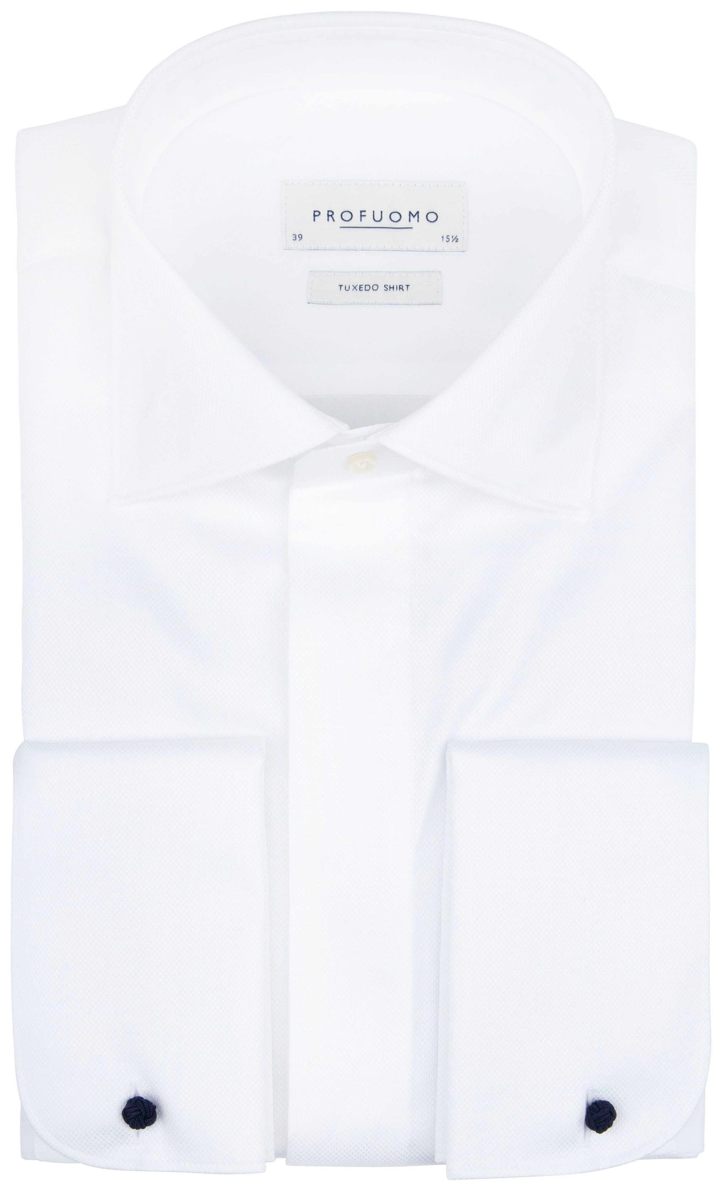 Smokingshirt Wit