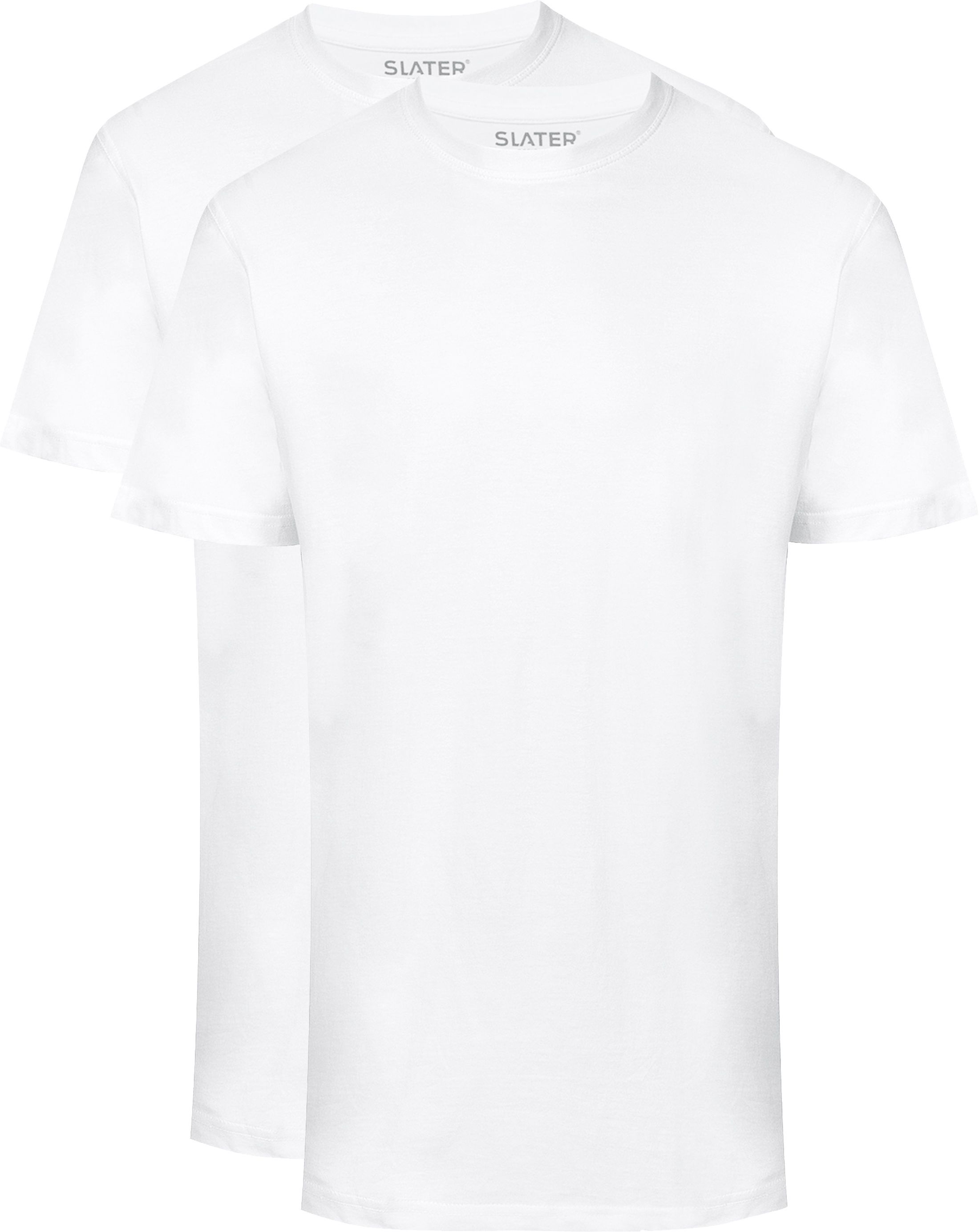 2er-Pack American T-shirt Weiß